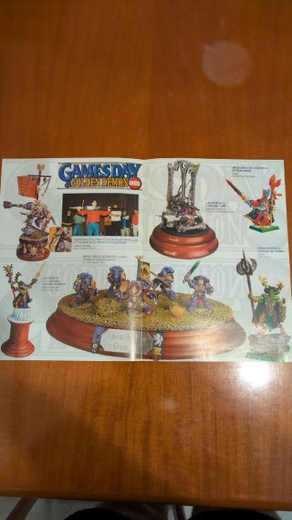 Pósters Warhammer Golden Demon 1999 y 2000