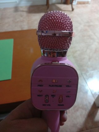 Micrófono Karaoke Rosa