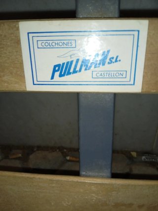 Somier 180x90 con patas