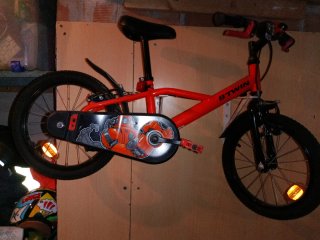 Bicicleta infantil Btwin arancione