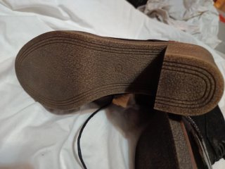 Zapatos de tacón negros mujer