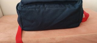 Zaino scolastico Tommy Hilfiger blu e rosso