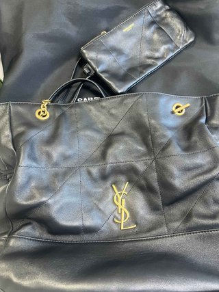 Bolso YSL Jamie Shopping Mediano Negro