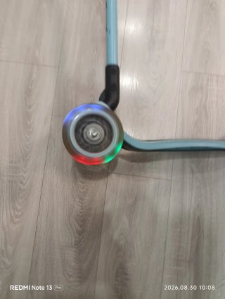 Monopattino 3 ruote azzurro