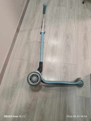 Monopattino 3 ruote azzurro