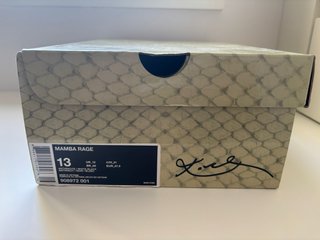 Nike Mamba Rage Antracita Talla 47.5 (13US)