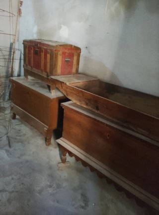 Baúles antiguos de madera
