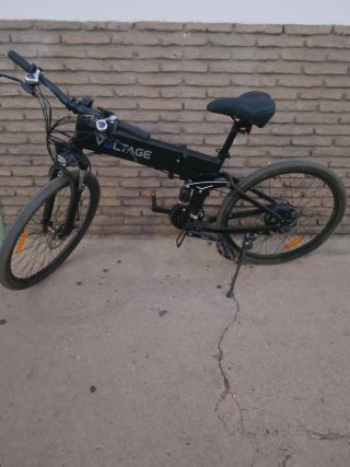 Bicicleta Eléctrica Voltage Negra