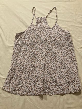 Camiseta tirantes floral