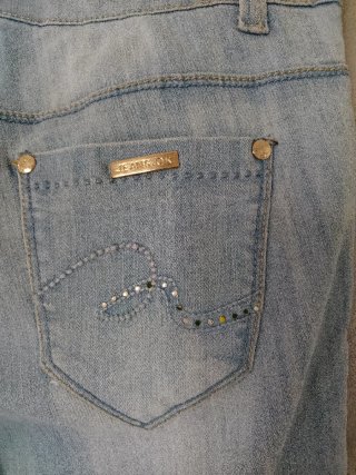 Jeans donna azzurro chiaro