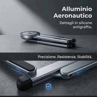 Supporto magnetico per laptop