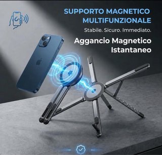 Supporto magnetico per laptop