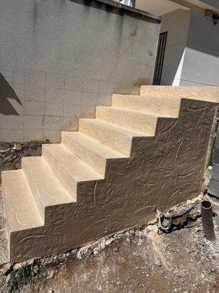 Hormigón impreso  pavimento impreso