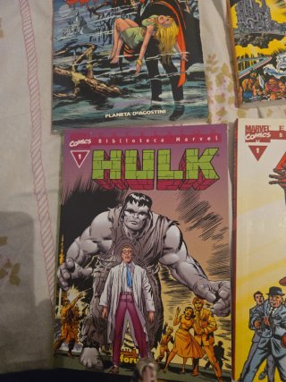 6 comics biblioteca marvel