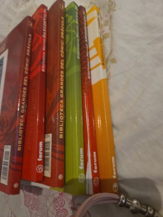 6 comics biblioteca marvel