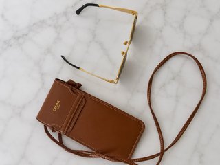 Occhiali da sole Celine CL40235 Oro Nero