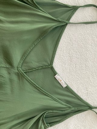 Camiseta tirantes verde