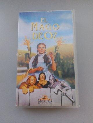 VHS El Mago de Oz (Español)