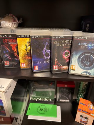 Pack 5 Juegos PS3 Resident Evil