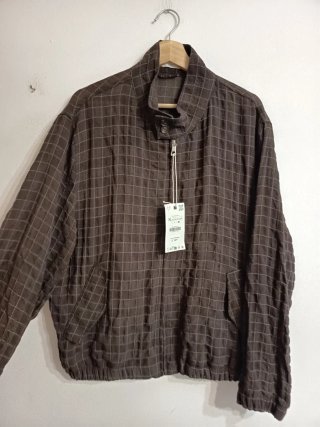 Chaqueta Zara cuadros marrón