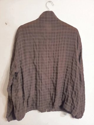 Chaqueta Zara cuadros marrón