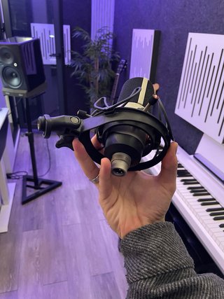 Sennheiser MK4 + araña - Micrófono