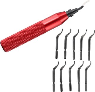 RB3000 Metal Deburring Tool Set Con 10 BK3010 HSS Cuchillas de Almacenamiento