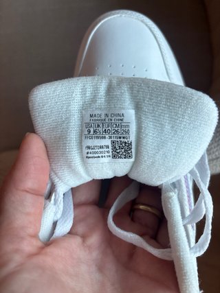 Zapatillas Reebok Blancas y Rosas