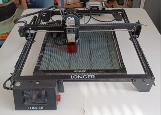 Grabador Láser LONGER RAY5 10W + Base + Compresor