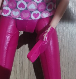 Muñeca Barbie con Caballo que camina