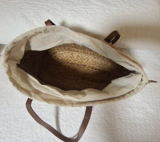 Bolso de rafia Parfois
