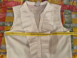 Camicia donna con volant tg.42 - H&M