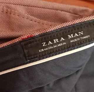 Traje hombre zara