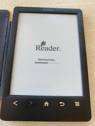 Sony Ebook Lector Negro