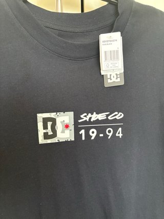 Camiseta DC Shoes Negra Talla s