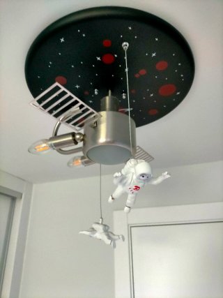 Lámpara Techo Infantil Astronauta