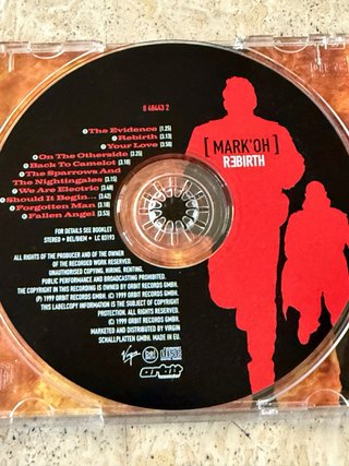 CD Mark 'Oh Rebirth Dance Electro