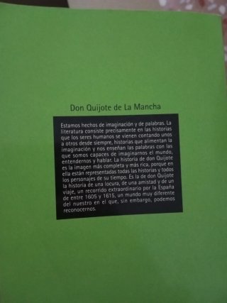 Libro de Don Quijote de la Mancha