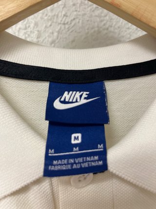 Polo Nike Blanco Talla M