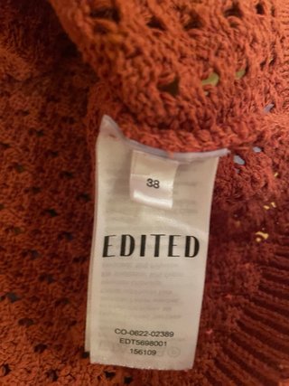 Polo crop  traforata tg.42 EDITED Made in Spain