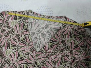 Vestido Dorado Talla S Estampado