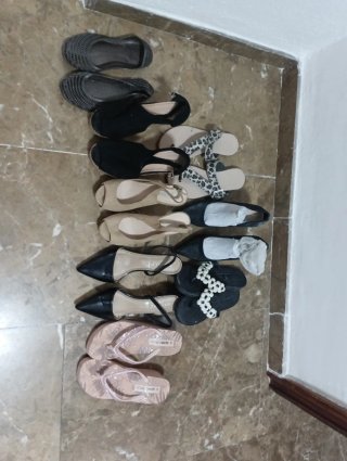 Lote de zapatos talla 36 sin envios