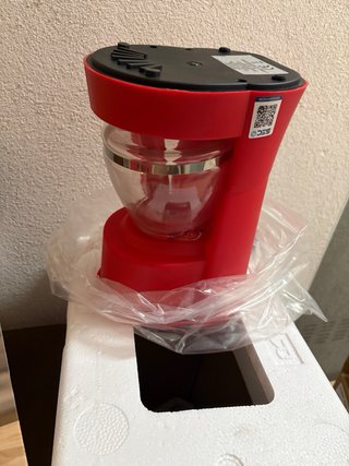 Cafetera Eléctrica iWotto 6 Tazas Roja