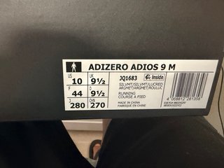 Adidas Adizero Adios 9 Azul/Plata Talla 42