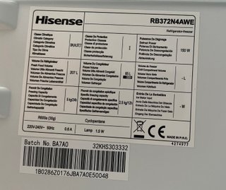 Frigorífico Hisense Blanco RB372N4AWE