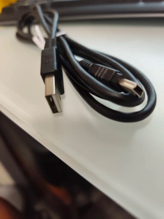 Cable USB a Mini USB Negro
