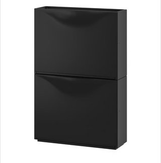 Zapatero Ikea Trones Negro