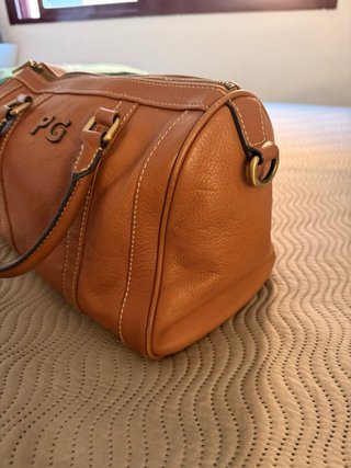 Bolso Piel Purificación García Marrón