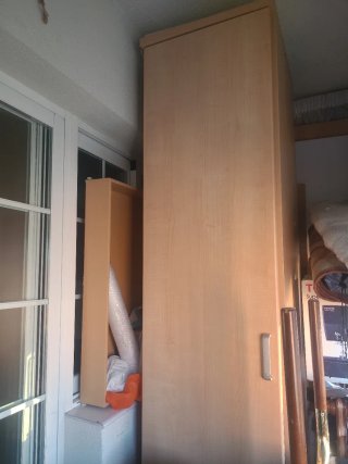 Armario de 3 cuerpos madera, esta desmontado