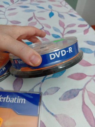Pack 2x DVD-R Verbatim 4.7GB 120min 16x